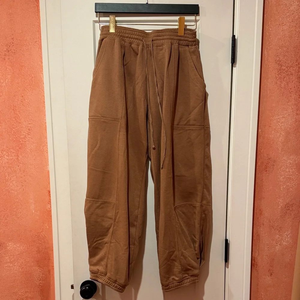 Anthropologie Taupe Zola Joggers - Picture 5 of 7